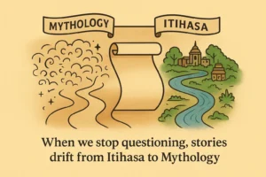 mythology and Itihasa