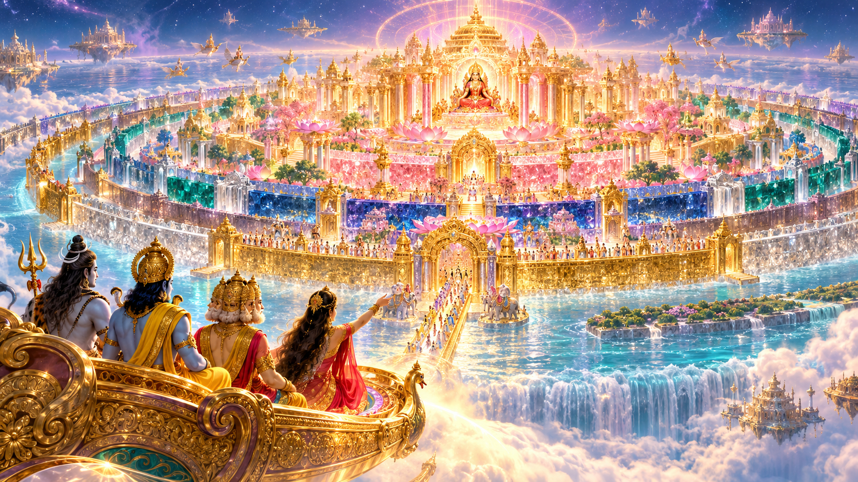 Manidweepa: The Divine Abode of Devi